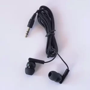 Ear buds (earphones) for the MegaVoice audio players.